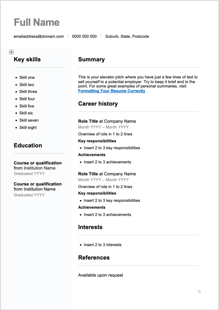 findmevacancy | 23/04/2024 resume template